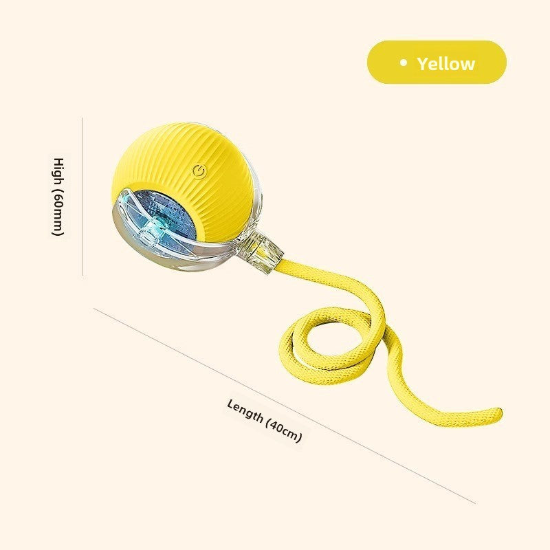 Smart Cat Toy Ball for Self-Entertainment, Automatic Pet Cat and Dog Walking Ball