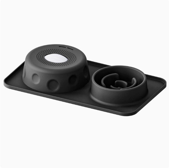 Adjustable Raised Slow Feeder Bowl Set
