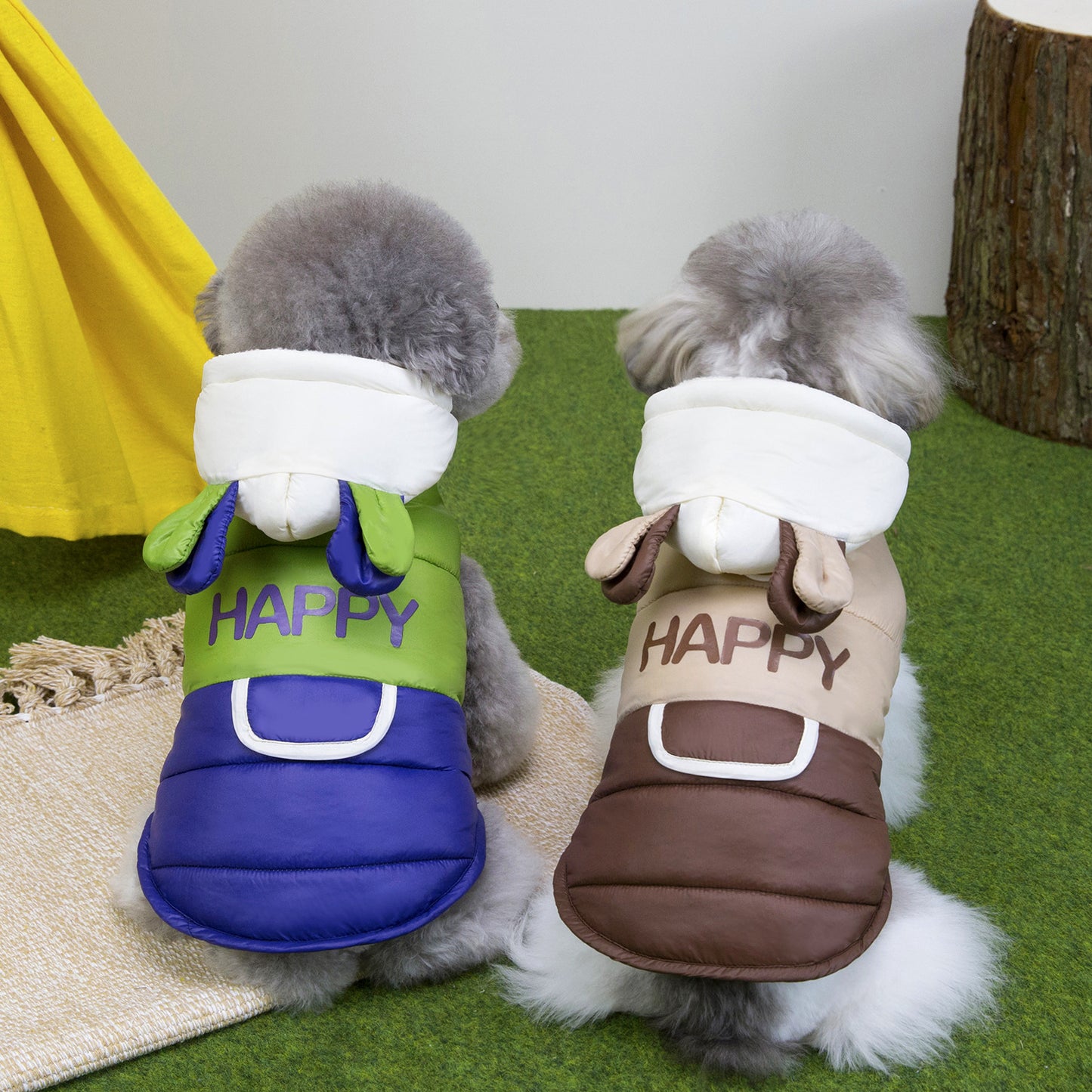 Hooded Dog Winter Cotton Coat