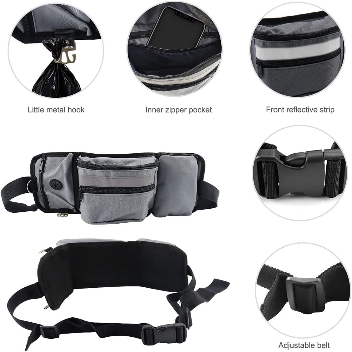 Pet Training Waist Bag for Outdoor Dog Walking