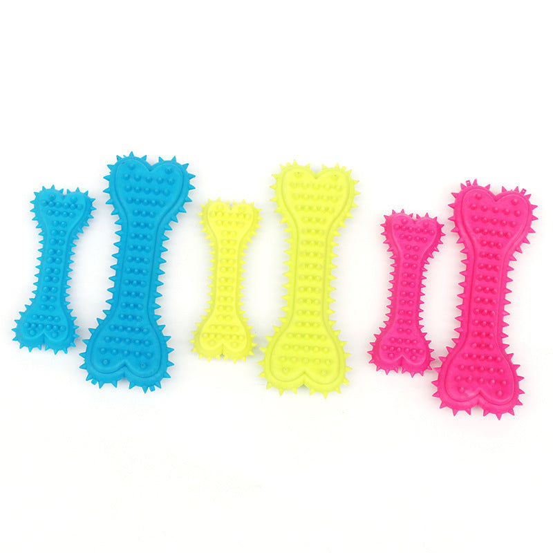 Dental-Cleaning Rubber Dog Chew Toy
