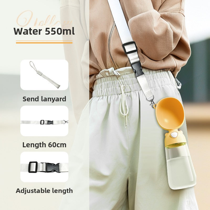Portable Dog Water Bottle Outdoor Pet Travel Cup