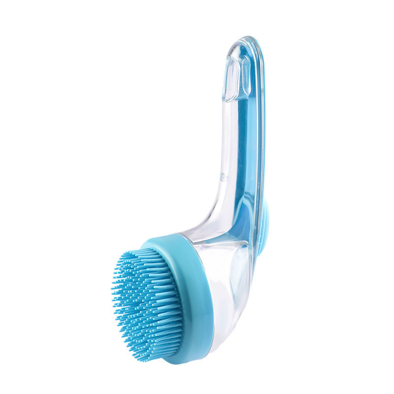 Shampoo Dispensing Dog Bath Brush