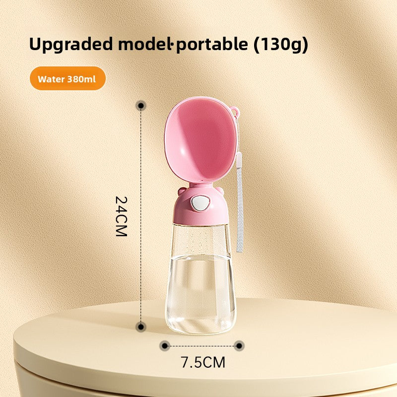 Portable Dog Water Bottle Outdoor Pet Travel Cup