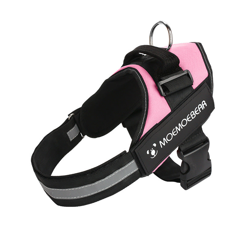Adjustable Dog Harness Chest Strap Leash