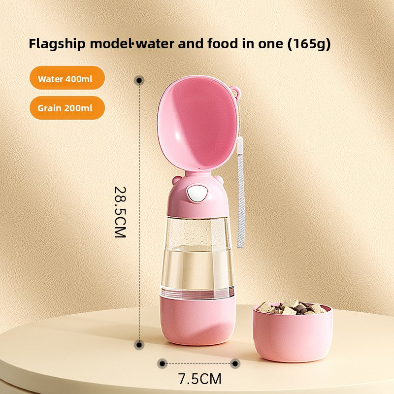 Portable Dog Water Bottle Outdoor Pet Travel Cup