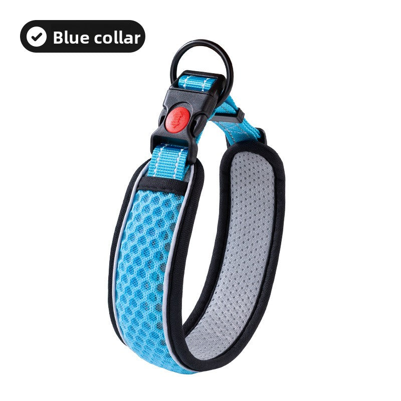Adjustable Reflective Dog Collar and Leash