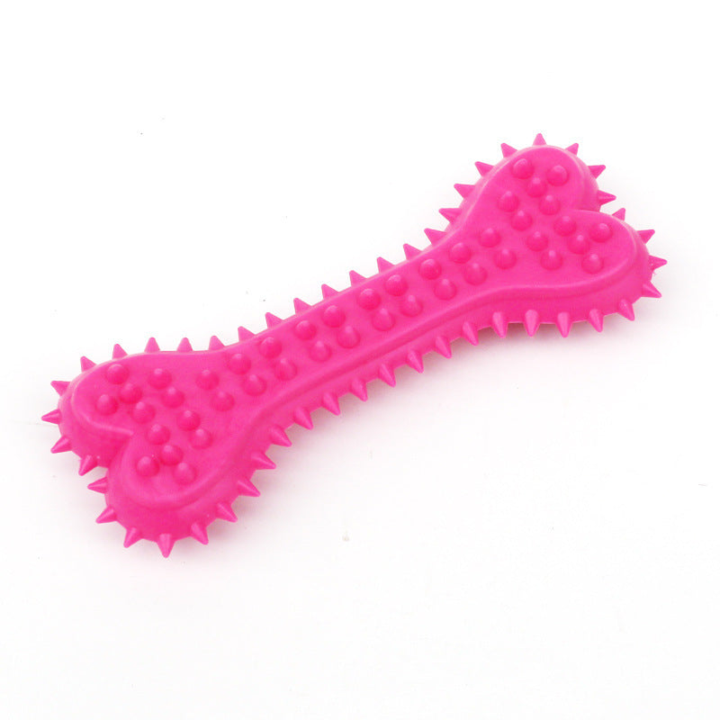 Dental-Cleaning Rubber Dog Chew Toy