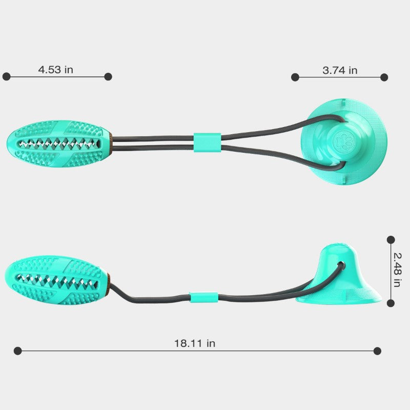 Suction Rope Dog Treat Ball