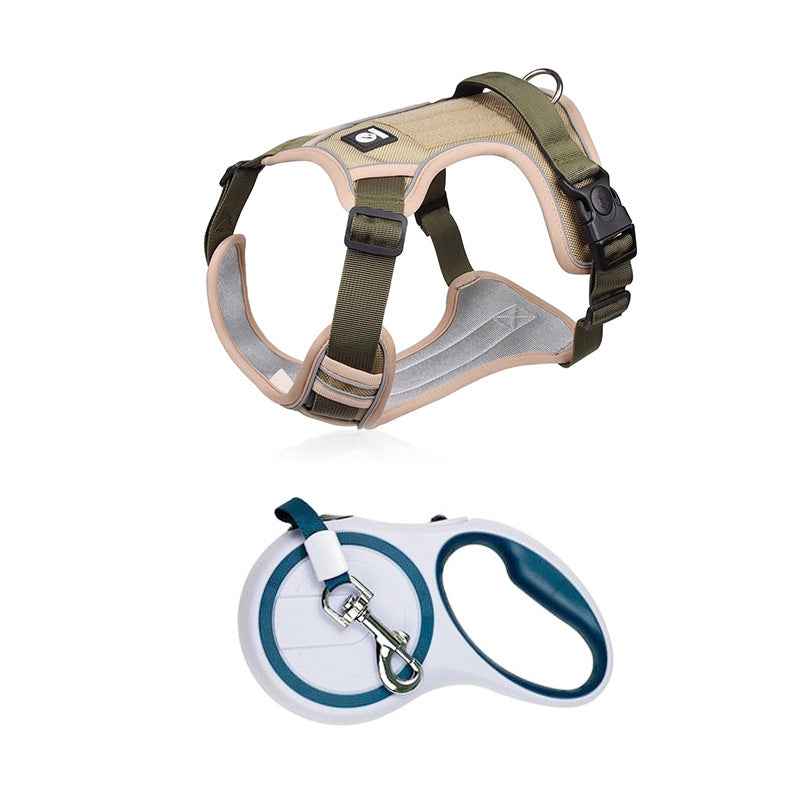 Dog Harness Vest Style Anti Pull Leash