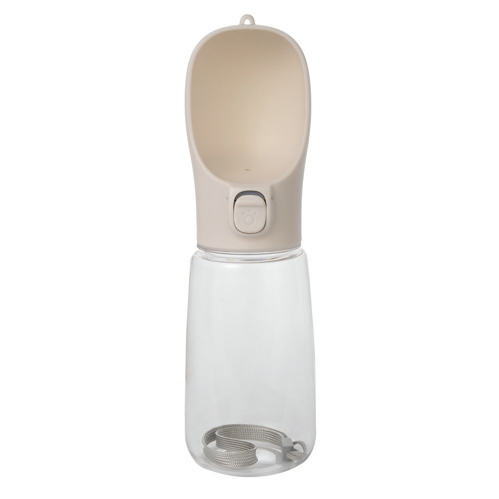 Dog drinking cup travel item