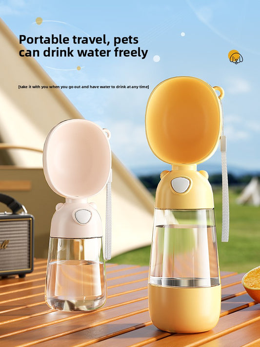 Portable Dog Water Bottle Outdoor Pet Travel Cup
