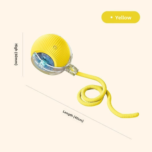 Smart Cat Toy Ball for Self-Entertainment, Automatic Pet Cat and Dog Walking Ball