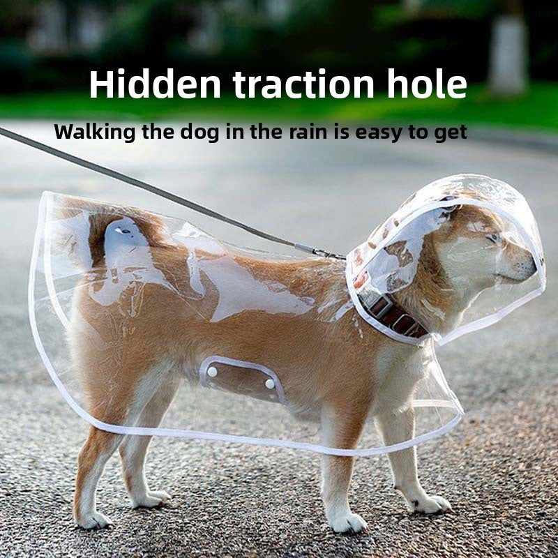 Reflective Waterproof Dog Raincoat