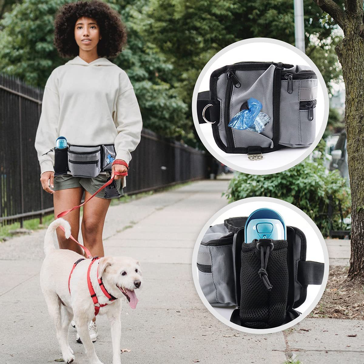 Pet Training Waist Bag for Outdoor Dog Walking