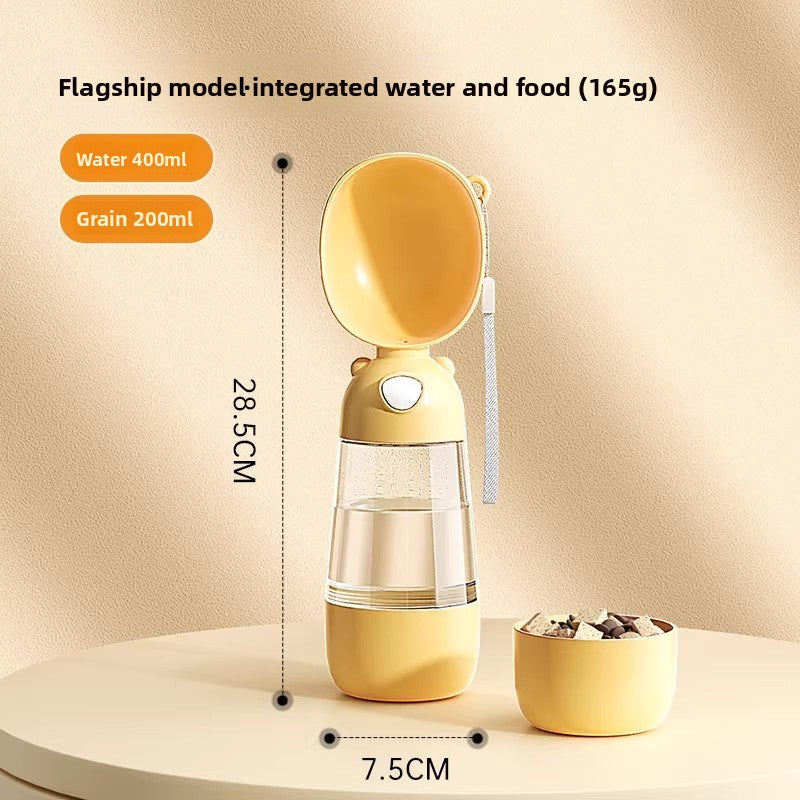 Portable Dog Water Bottle Outdoor Pet Travel Cup