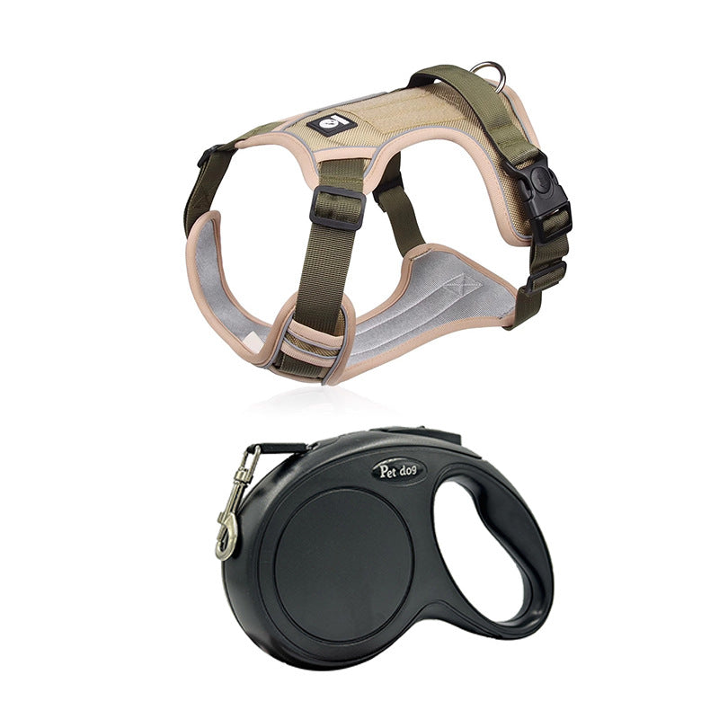 Dog Harness Vest Style Anti Pull Leash