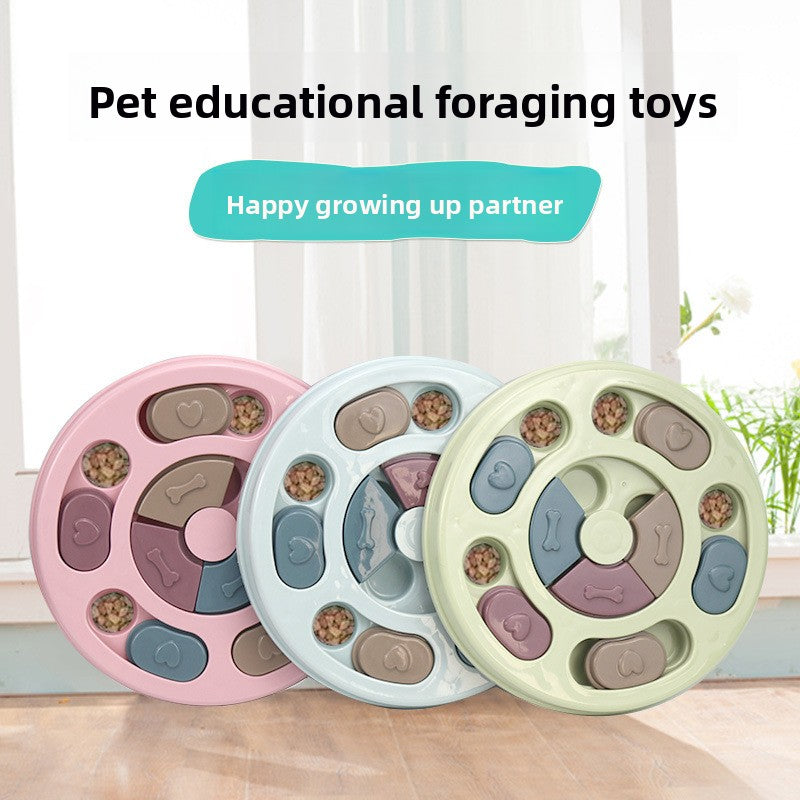 Interactive Dog Puzzle Feeder