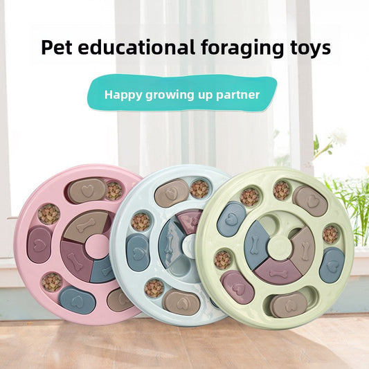 Interactive Dog Puzzle Feeder