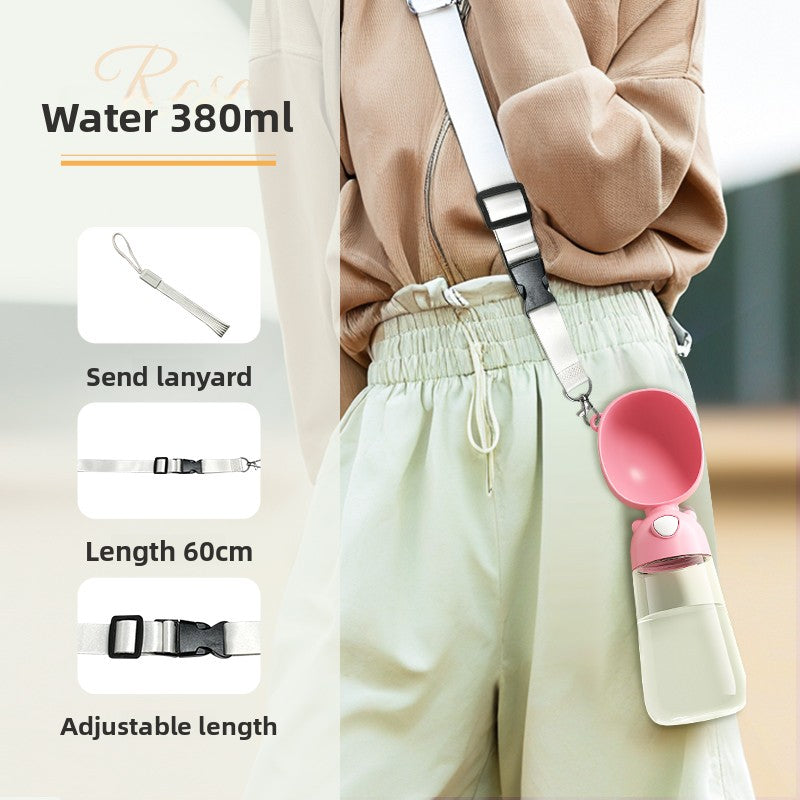 Portable Dog Water Bottle Outdoor Pet Travel Cup