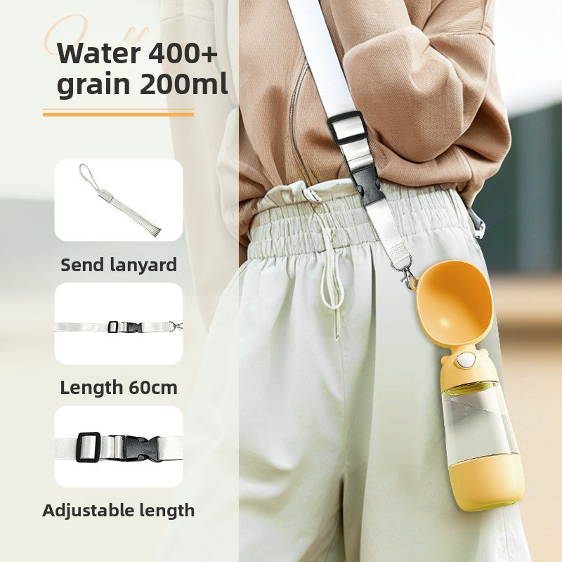 Portable Dog Water Bottle Outdoor Pet Travel Cup