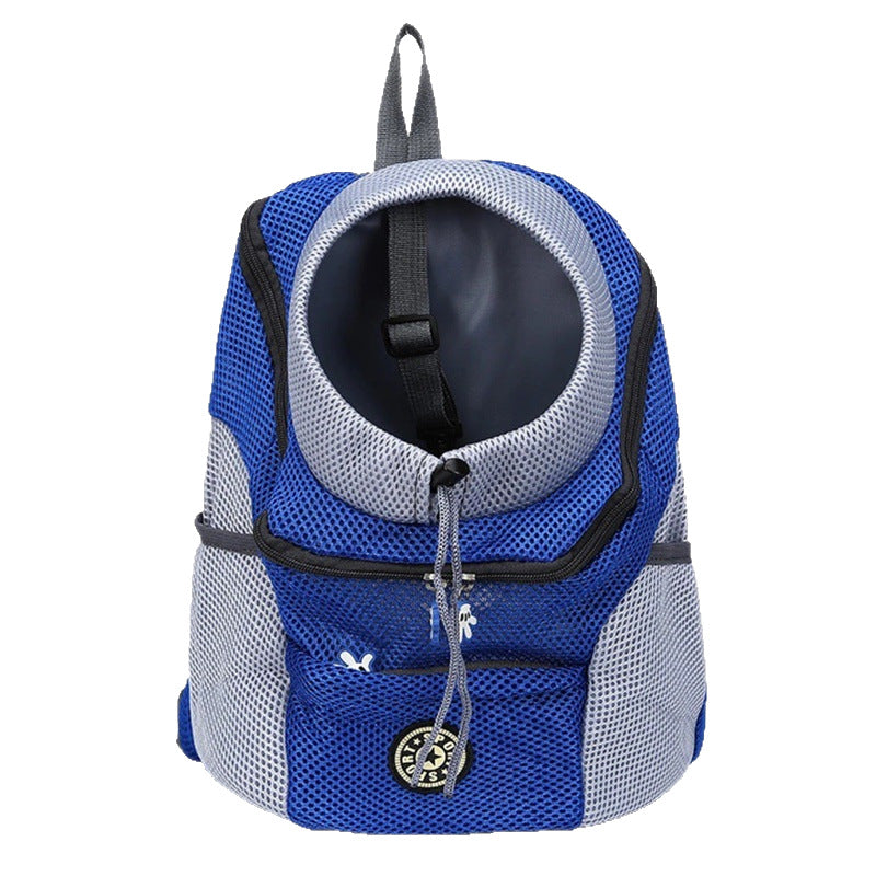 Cat and Dog Supplies Pet Backpack Dog Backpack Drawstring Large Capacity Backpack Universal Chest Portable Travel