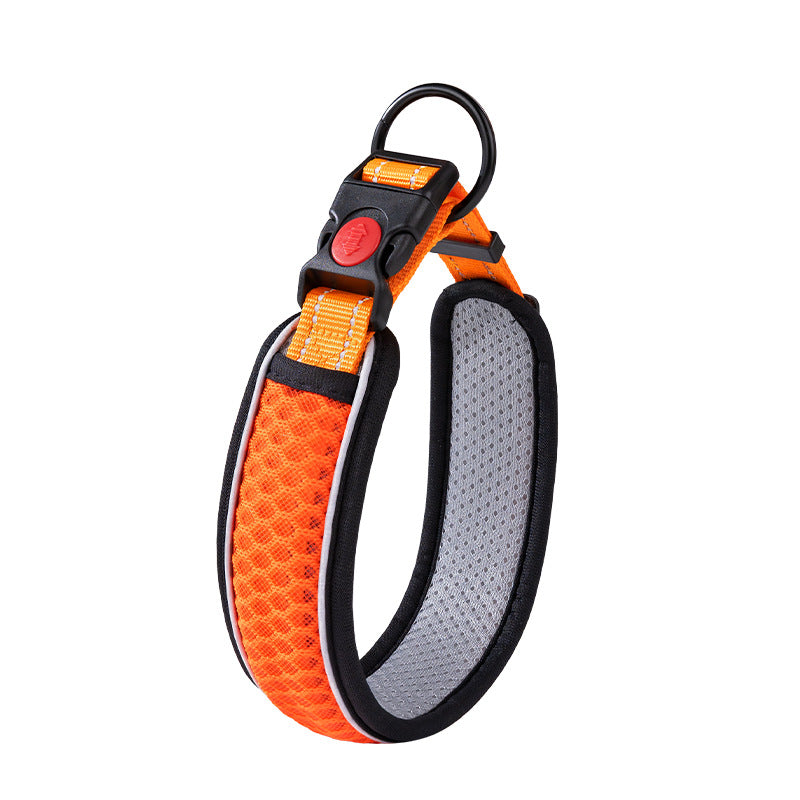 Adjustable Reflective Dog Collar and Leash