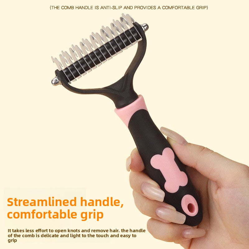 Professional Dog Deshedding Comb