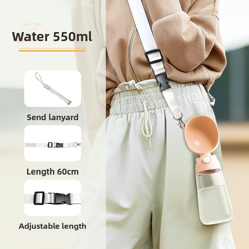Portable Dog Water Bottle Outdoor Pet Travel Cup