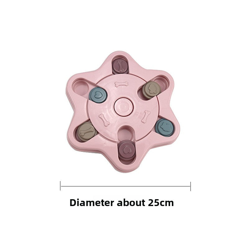 Interactive Dog Puzzle Feeder