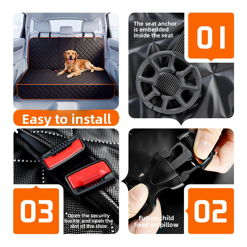 Waterproof Dog Car Seat Cover