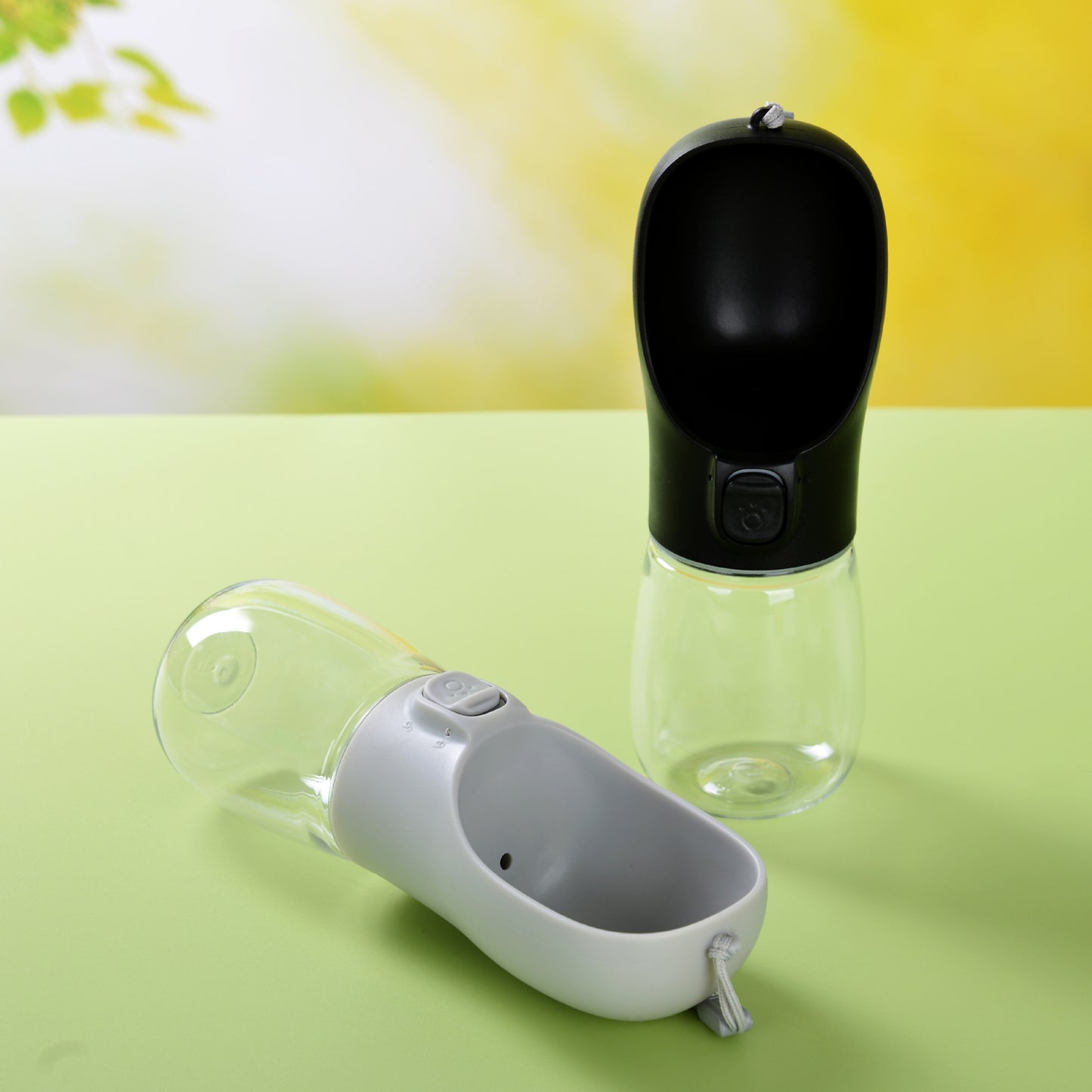Dog drinking cup travel item