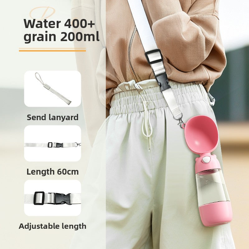 Portable Dog Water Bottle Outdoor Pet Travel Cup