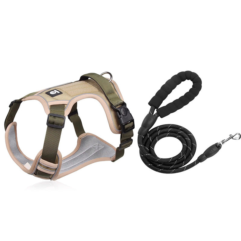 Dog Harness Vest Style Anti Pull Leash