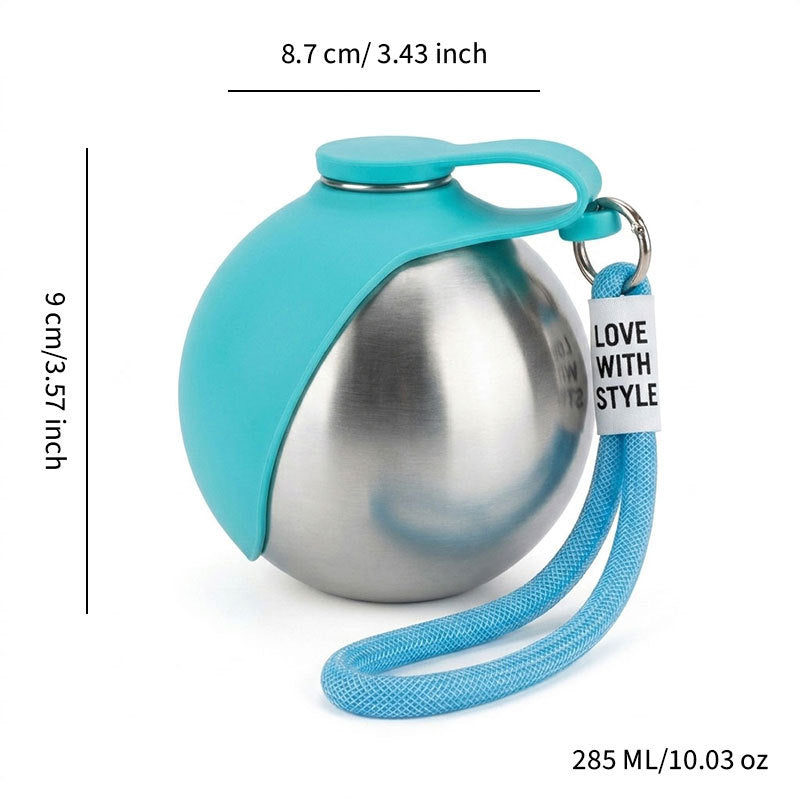 Insulated Stainless Dog Water Bottle