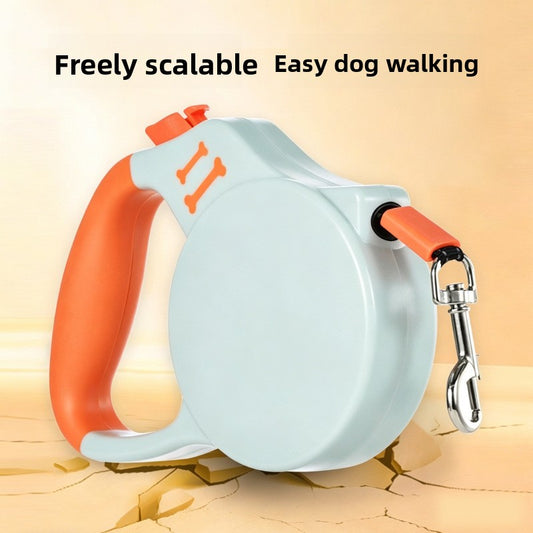 5m Shock-Absorbing Retractable Dog Leash