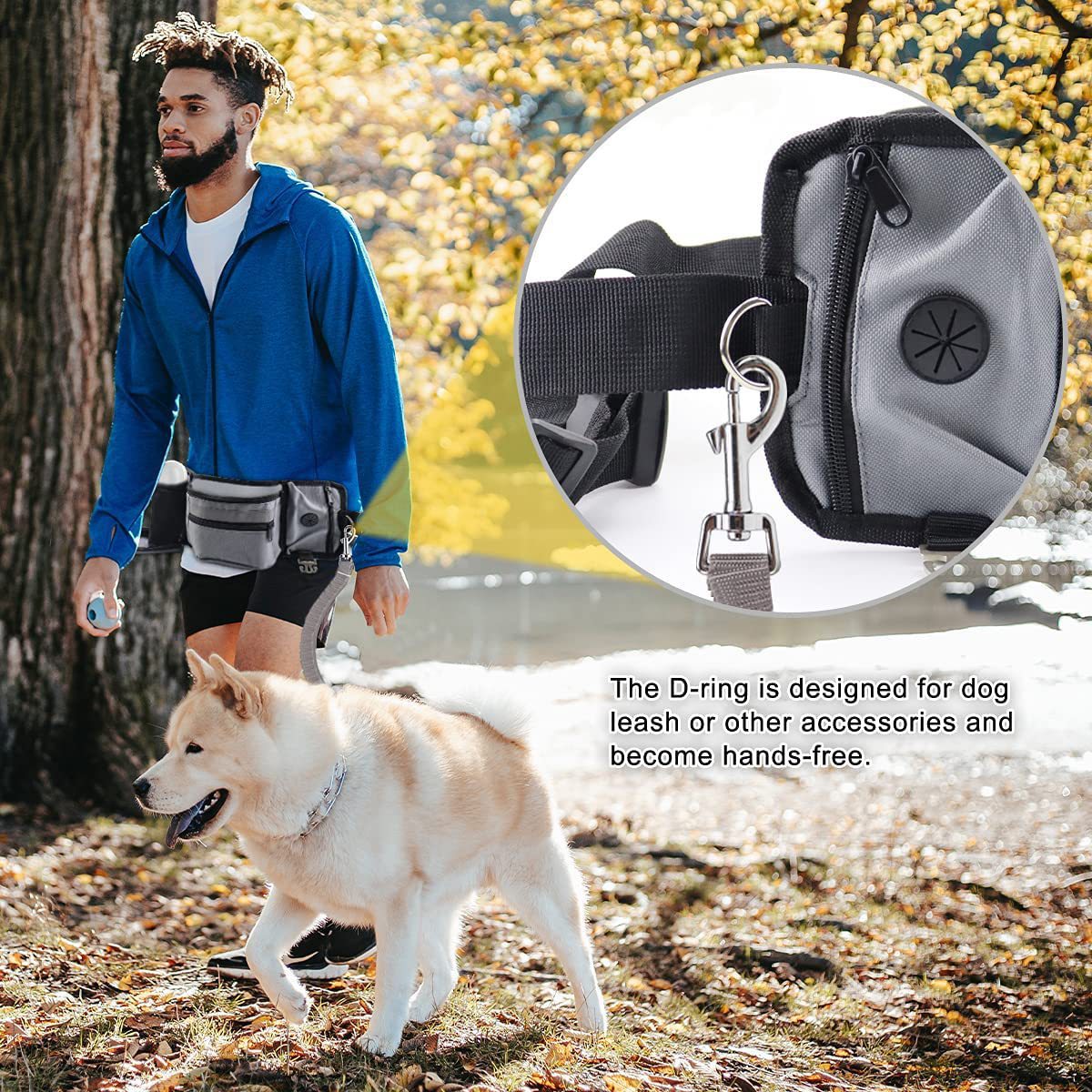 Pet Training Waist Bag for Outdoor Dog Walking