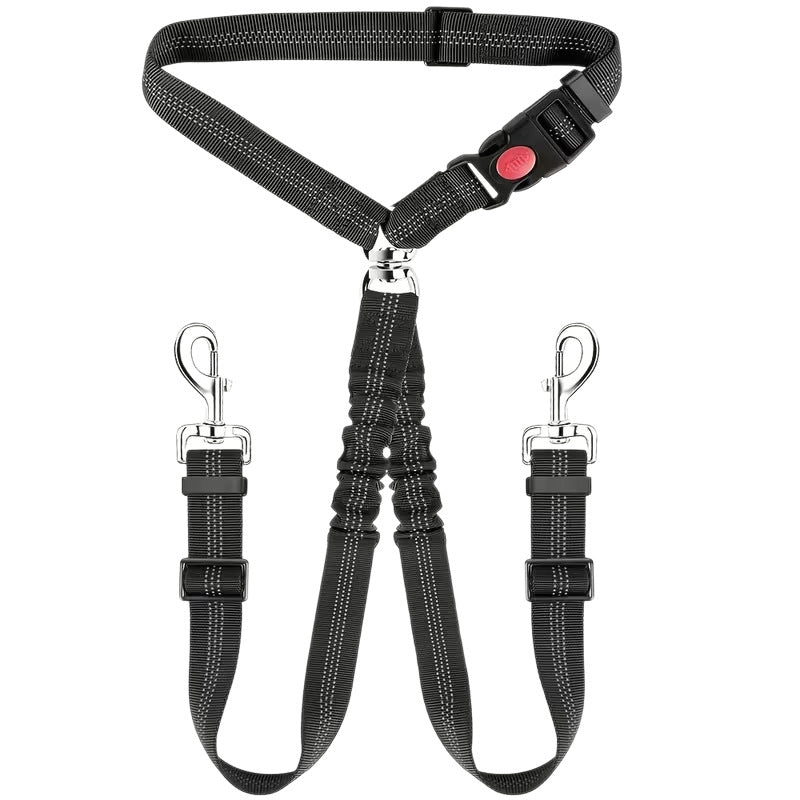 Adjustable Dog Car Safety Leash