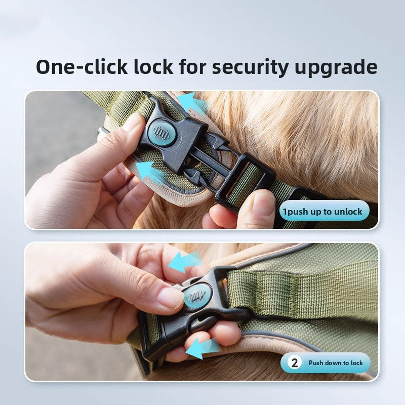 Dog Harness Vest Style Anti Pull Leash