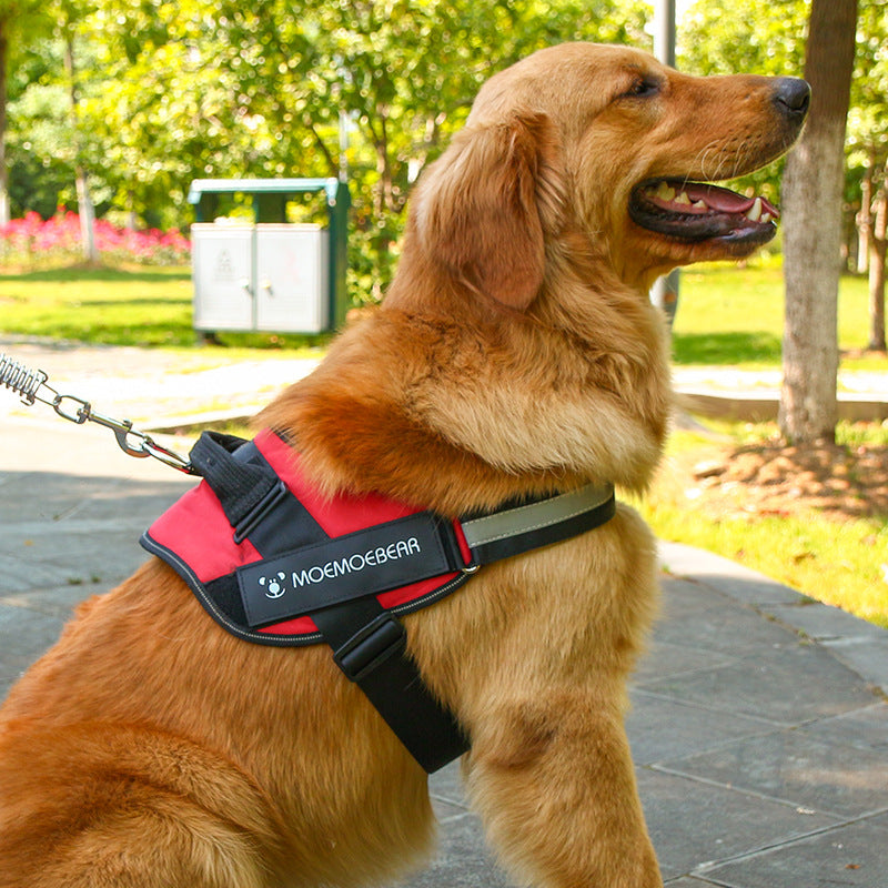 Adjustable Dog Harness Chest Strap Leash