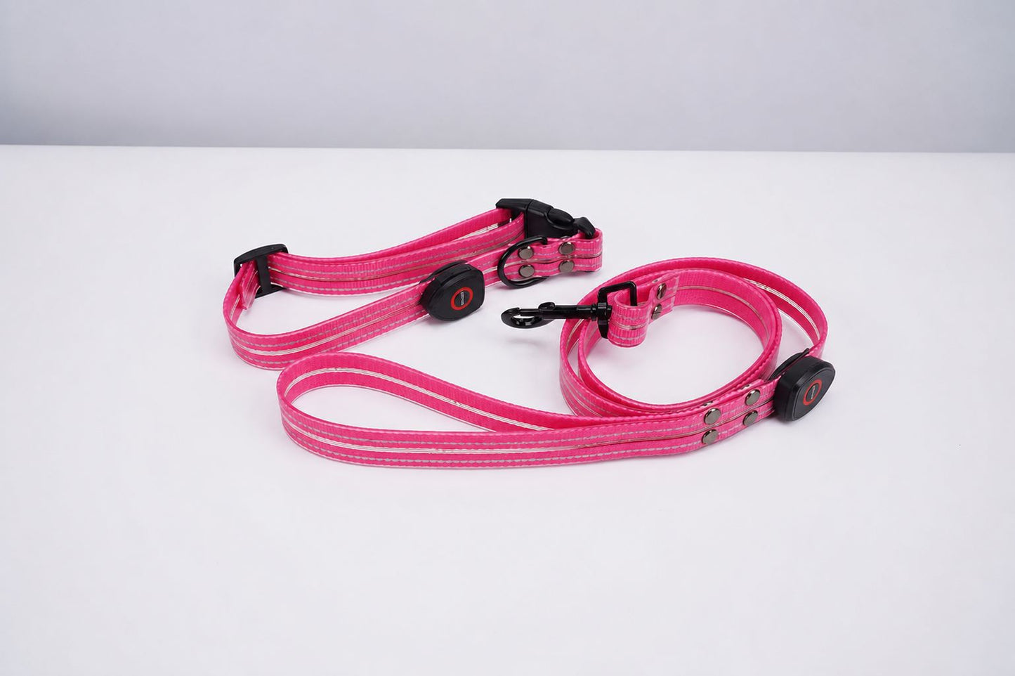 LED Light-Up USB Rechargeable Adjustable Dog Collar