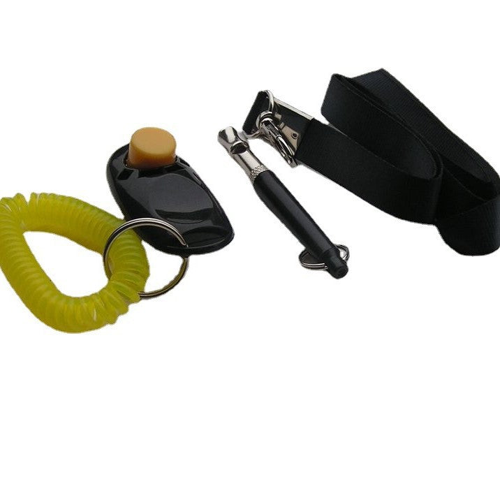 Dog Training Clicker & Whistle Set
