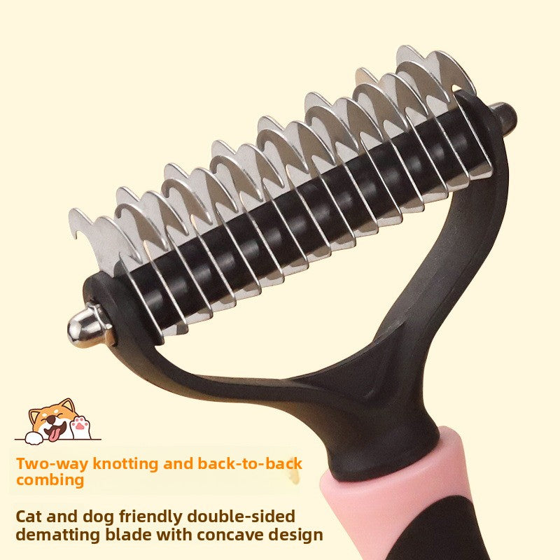 Professional Dog Deshedding Comb