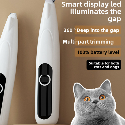 Rechargeable Dog Paw Hair Trimmer