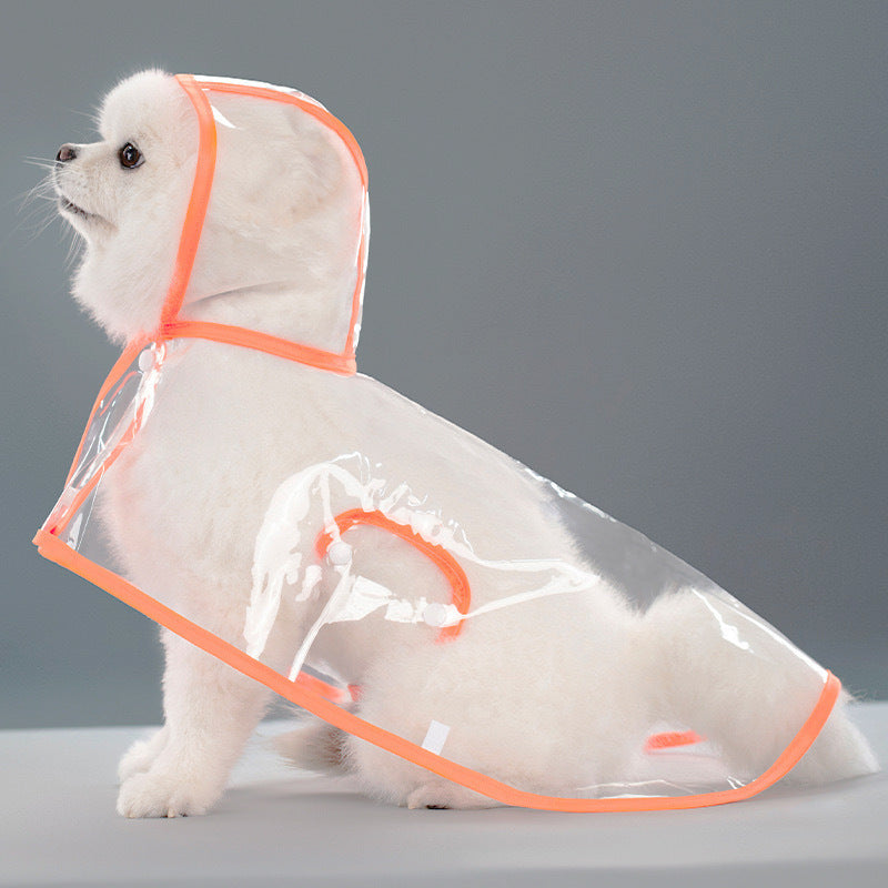 Reflective Waterproof Dog Raincoat