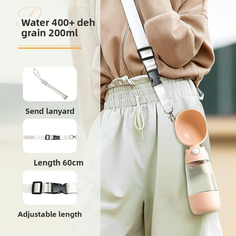 Portable Dog Water Bottle Outdoor Pet Travel Cup