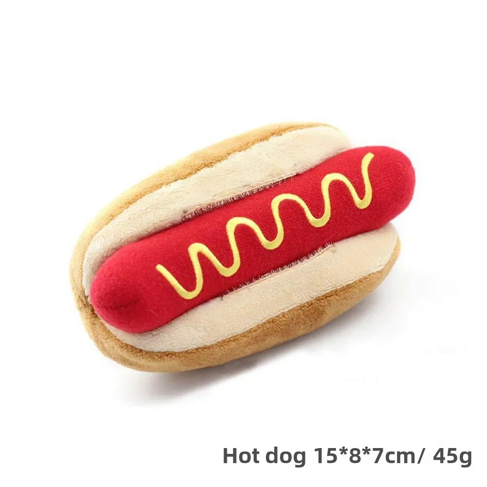 Squeaky Plush Dog Toys