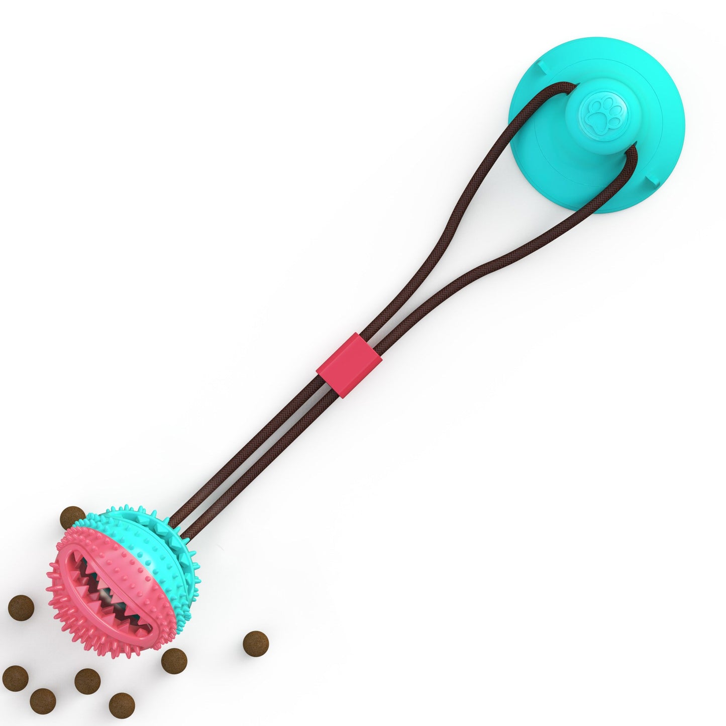 Silicone Suction Cup Dog Tug Toy