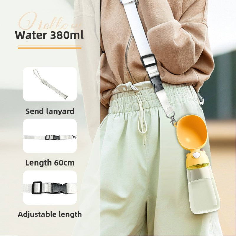Portable Dog Water Bottle Outdoor Pet Travel Cup