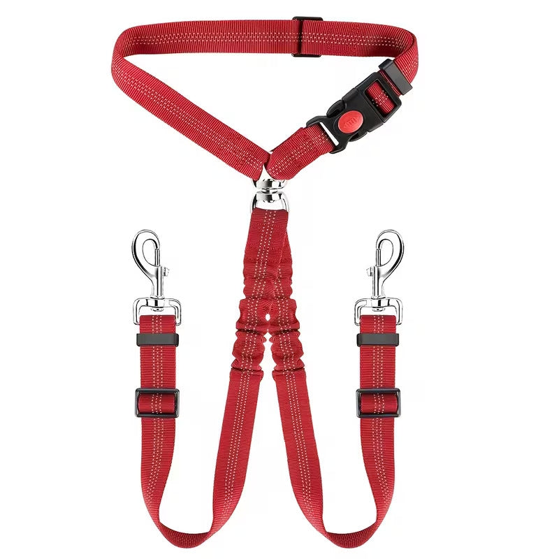 Adjustable Dog Car Safety Leash